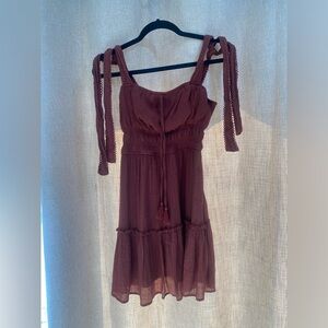 Trixxi, Size Medium, Maroon Sundress